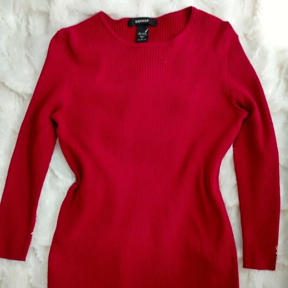 Express 3/4 Length Sleeve Top - Picture 3 of 4